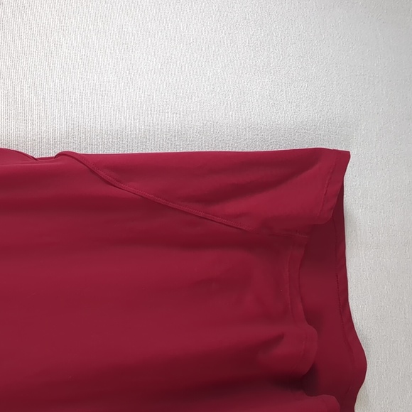 Athleta Women's Racer Back Tank Top Dark Pink Raspberry Size Large - Picture 4 of 10